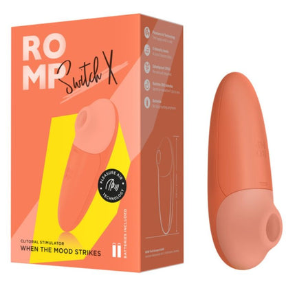 ROMP - SWITCH X STIMULATEUR CLITORIAL 6 NIVEAUX ORANGE