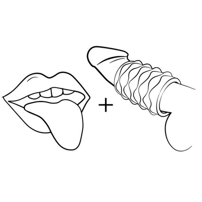 ROMP - MOSH MASTURBATEUR MÂLE TRANSPARENT AVEC GAINE RÉVERSIBLE DE 6 CM