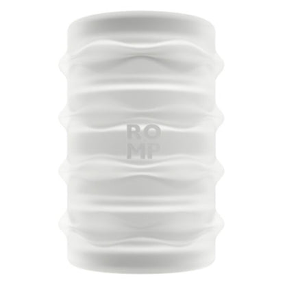 ROMP - MOSH MASTURBATEUR MÂLE TRANSPARENT AVEC GAINE RÉVERSIBLE DE 6 CM