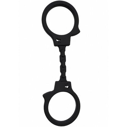 DIABLO PICANTE - MENOTTES EN SILICONE NOIRES
