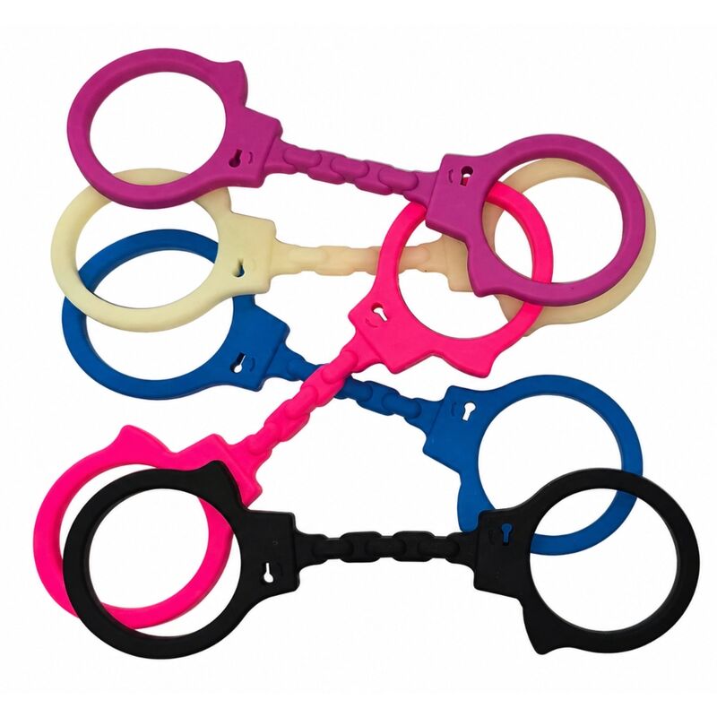 DIABLO PICANTE - MENOTTES EN SILICONE ROSE
