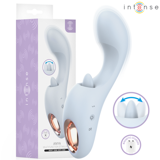 INTENSE - ANYA STIMULATEUR DE VIBRATIONS ET DE MOUVEMENTS MULTIFONCTIONNEL