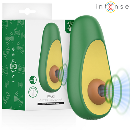 INTENSE - WAKI STIMULATEUR DE SUCCION CLITORIALE AVOCADO