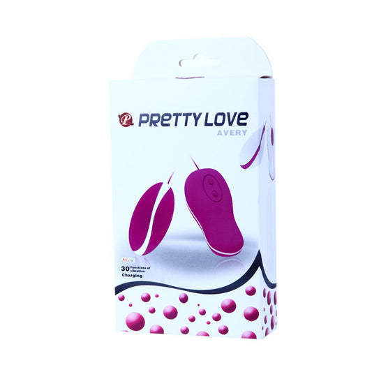 Oeuf Vibrant Pretty Love Avery Télécommande – 30 Fonctions