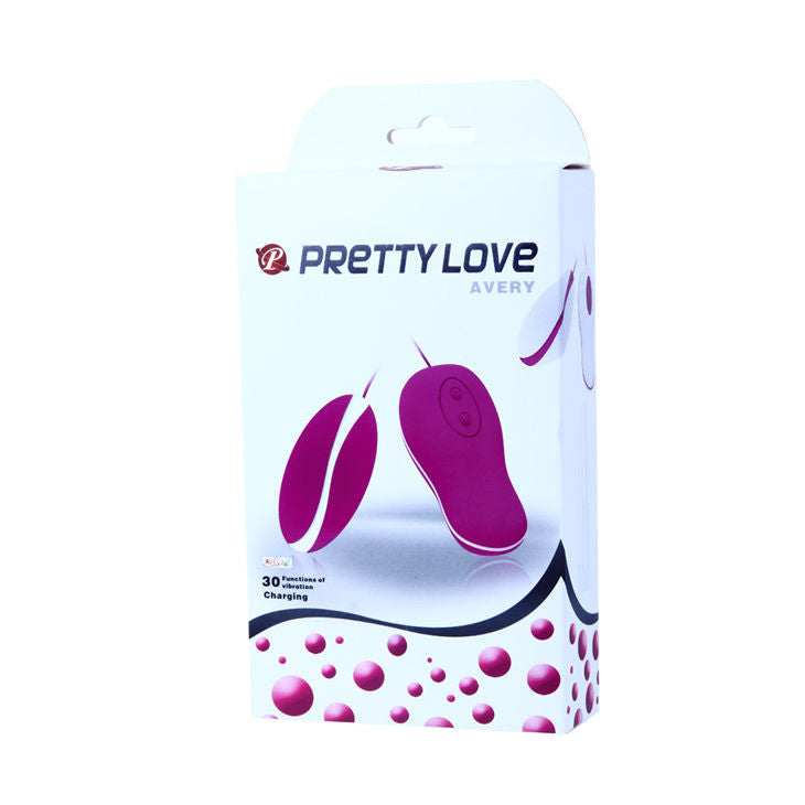 Oeuf Vibrant Pretty Love Avery Télécommande – 30 Fonctions