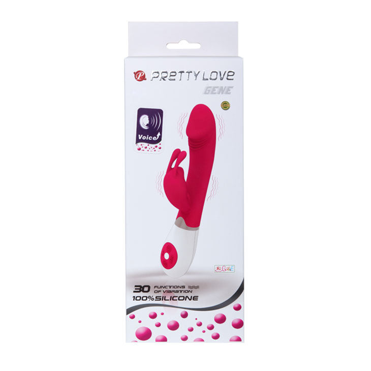 Vibromasseur Pretty Love Gene Vocal – Vibrations Sensibles au Son