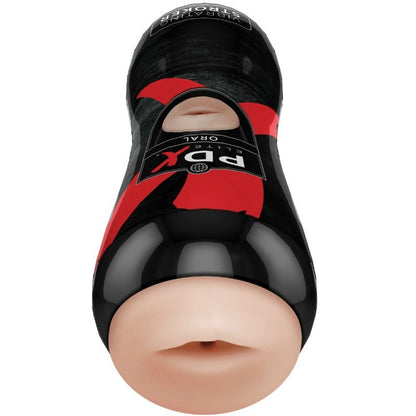 Masturbateur Vibrant PDX Elite Stroker Oral Bouche – Réaliste