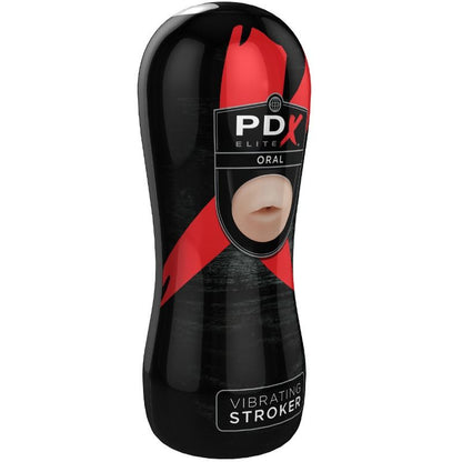Masturbateur Vibrant PDX Elite Stroker Oral Bouche – Réaliste