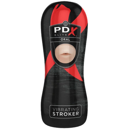 Masturbateur Vibrant PDX Elite Stroker Oral Bouche – Réaliste