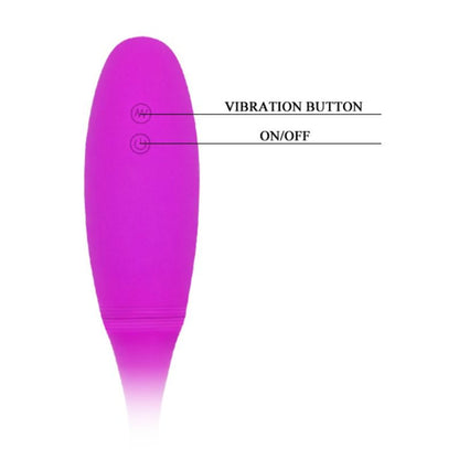 Vibromasseur Double Pretty Love Snaky Vibe 2 Moteurs