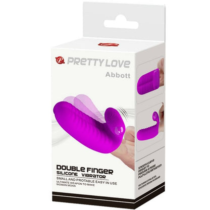 Mini Vibromasseur Doigt Pretty Love Abbott Dé – Lilas