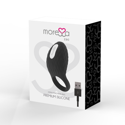 ANNEAU VIBRANT RECHARGEABLE MORESSA ZAC PREMIUM